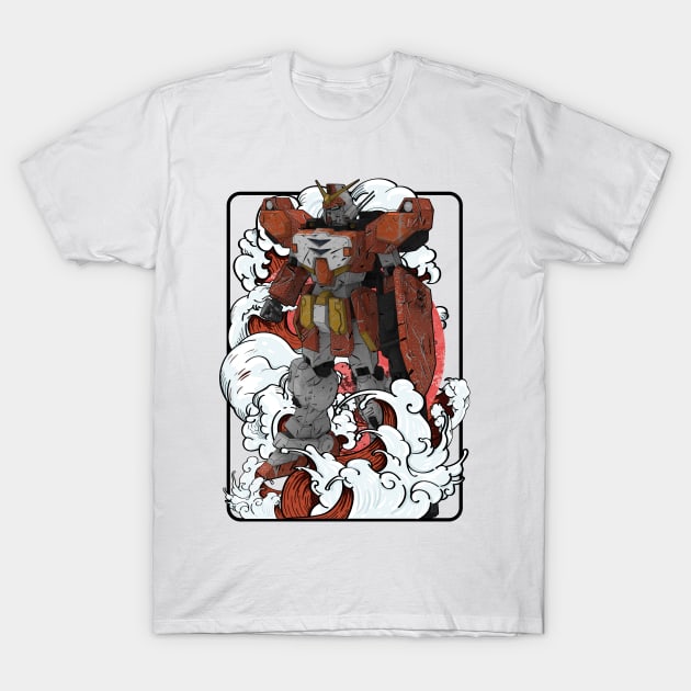 Heavy Arm T-Shirt by gblackid